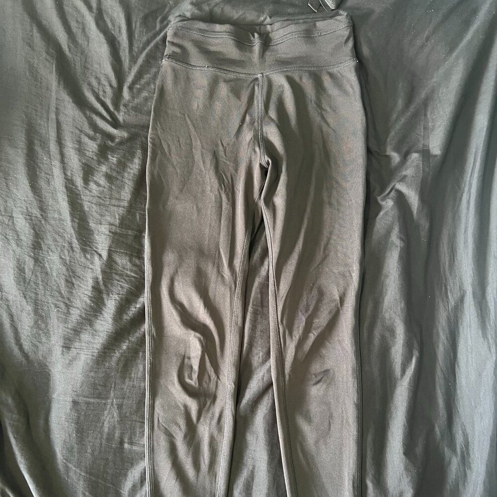Black Athletic Leggings with Pockets